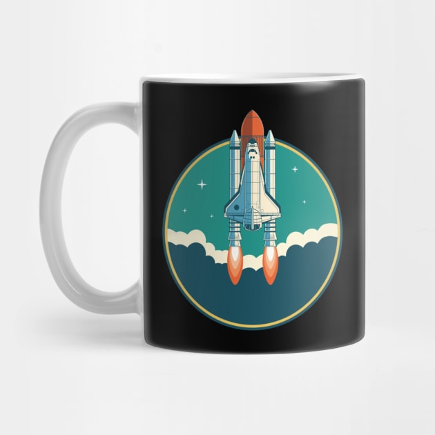 Retro Space Shuttle by ericb